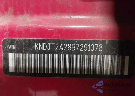 2011 Kia Soul + из США, поврежденный, VIN KNDJT2A28B7291378